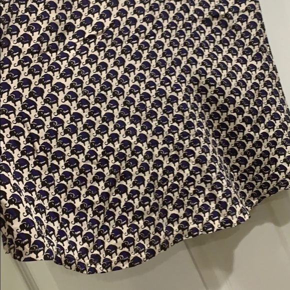 Joie Elephant Print Silk Pocket Tank Top S - Picture 4 of 4